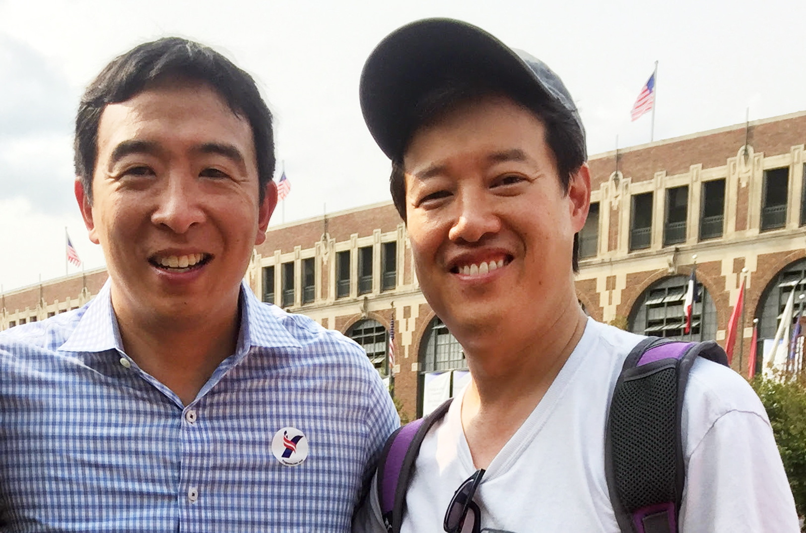 Andrew Yang and Victor Hwang