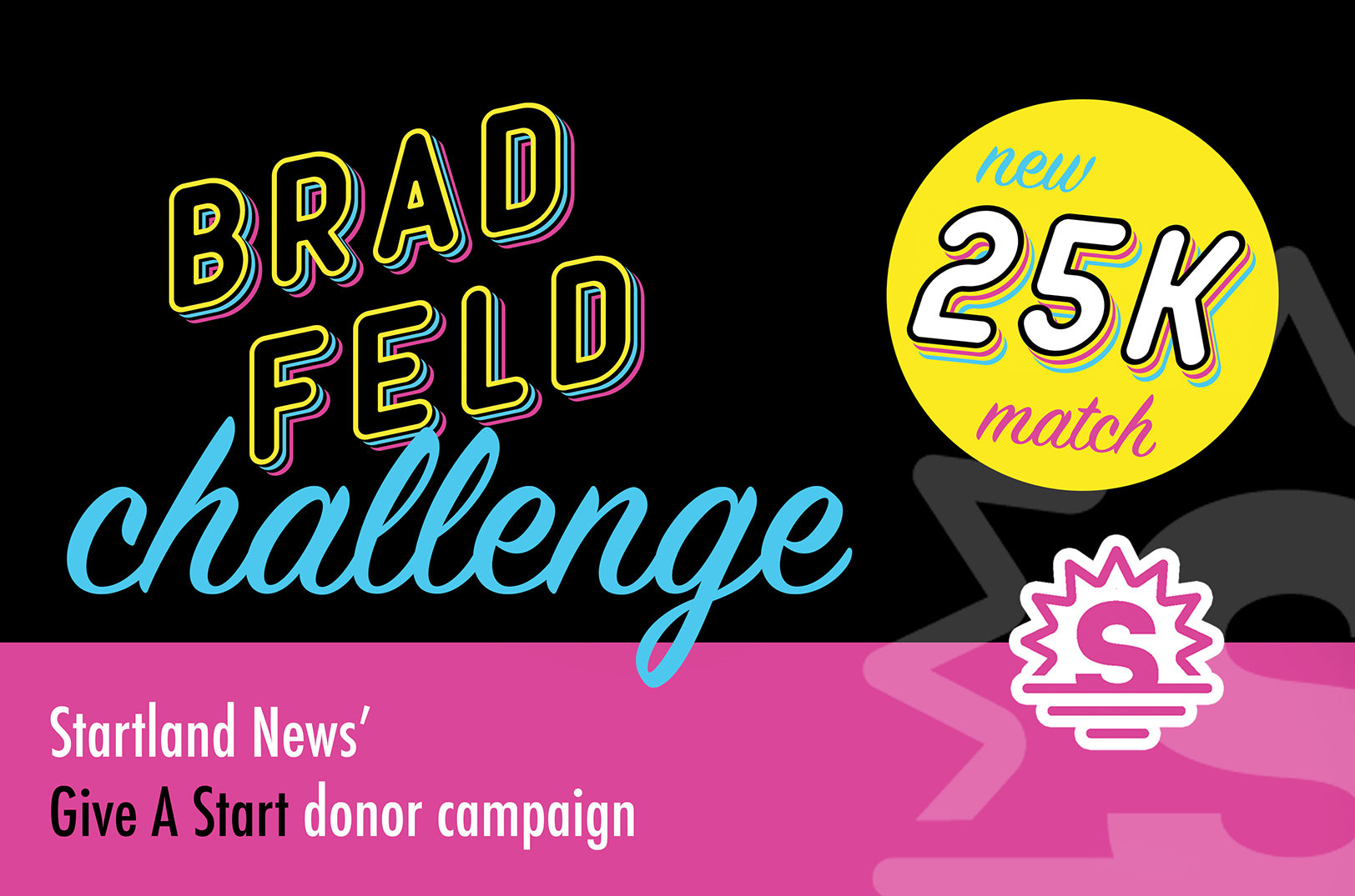 The Brad Feld Challenge for Startland News' Give A Start donor campaign