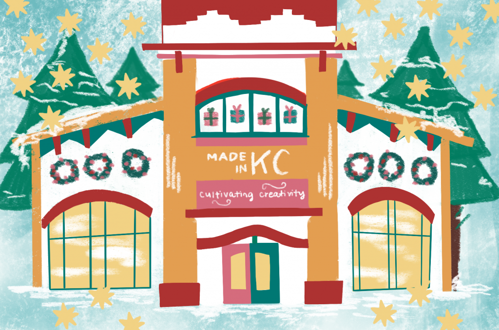 Made in KC Marketplace illustration by Elyssa Bezner