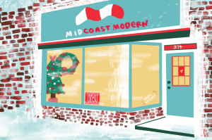Mid Coast Modern illustration by Elyssa Bezner