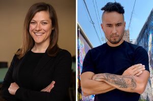 Dr. Allison Edwards and Jay Austin