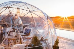 Nine Zero One Igloo Bar at The Fontaine Hotel