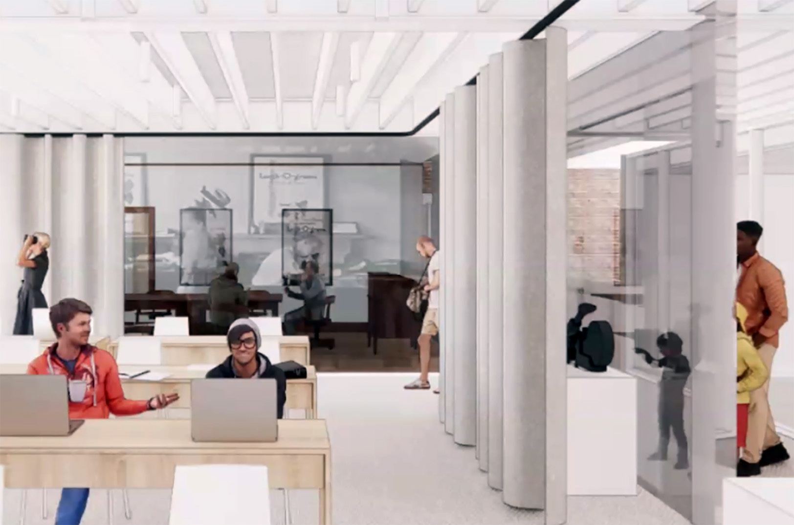 Plexpod in Laugh-O-gram interior rendering, gouldevansPlexpod in Laugh-O-gram interior rendering, gouldevans