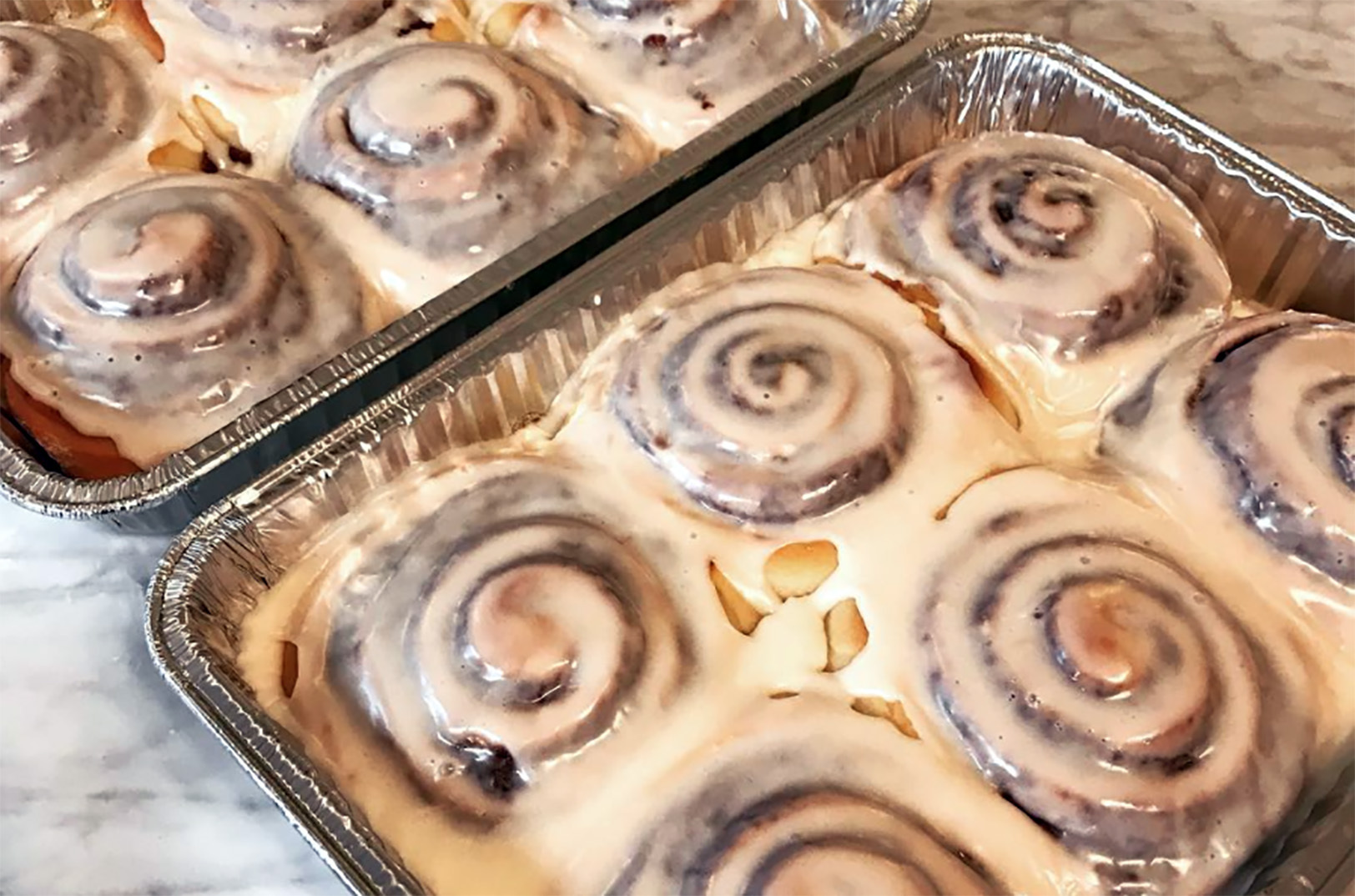 Tin Pan Cinnamon Rolls