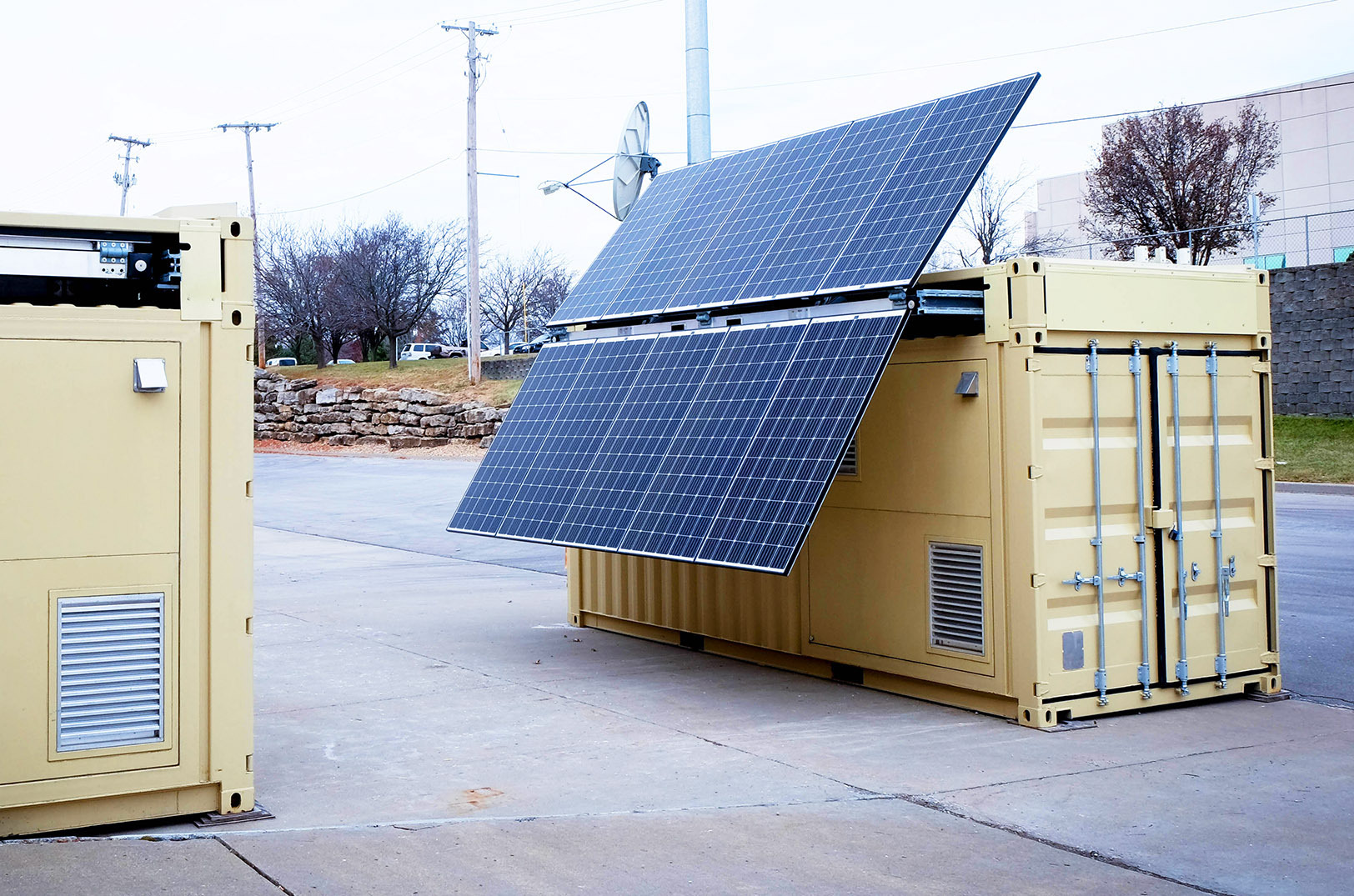 Vaccine Pods exterior