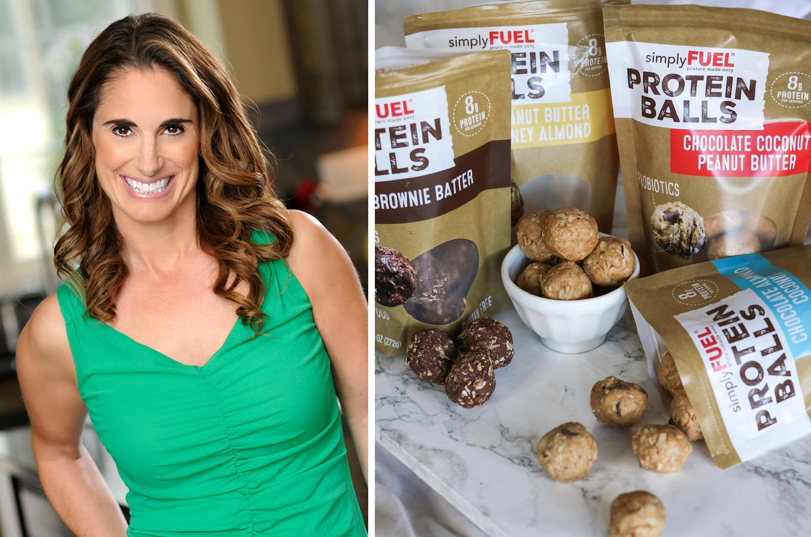 Mitzi Dulan, simplyFUEL protein balls