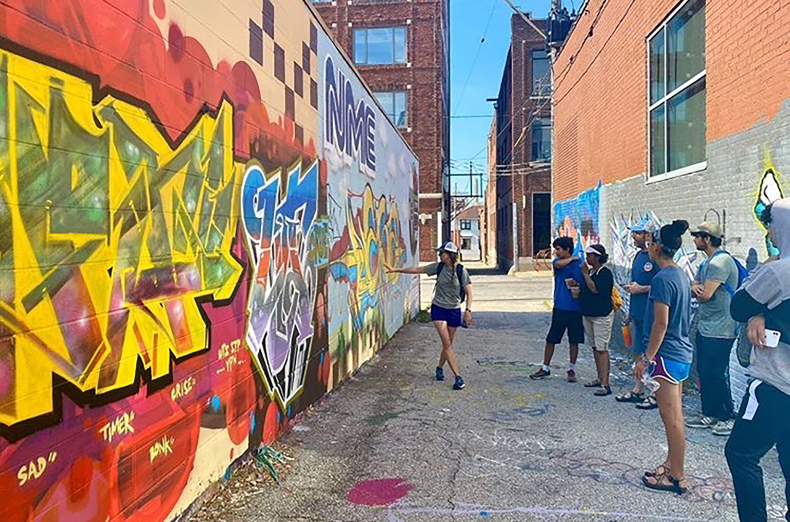 Urban Hikes Explaining graffiti