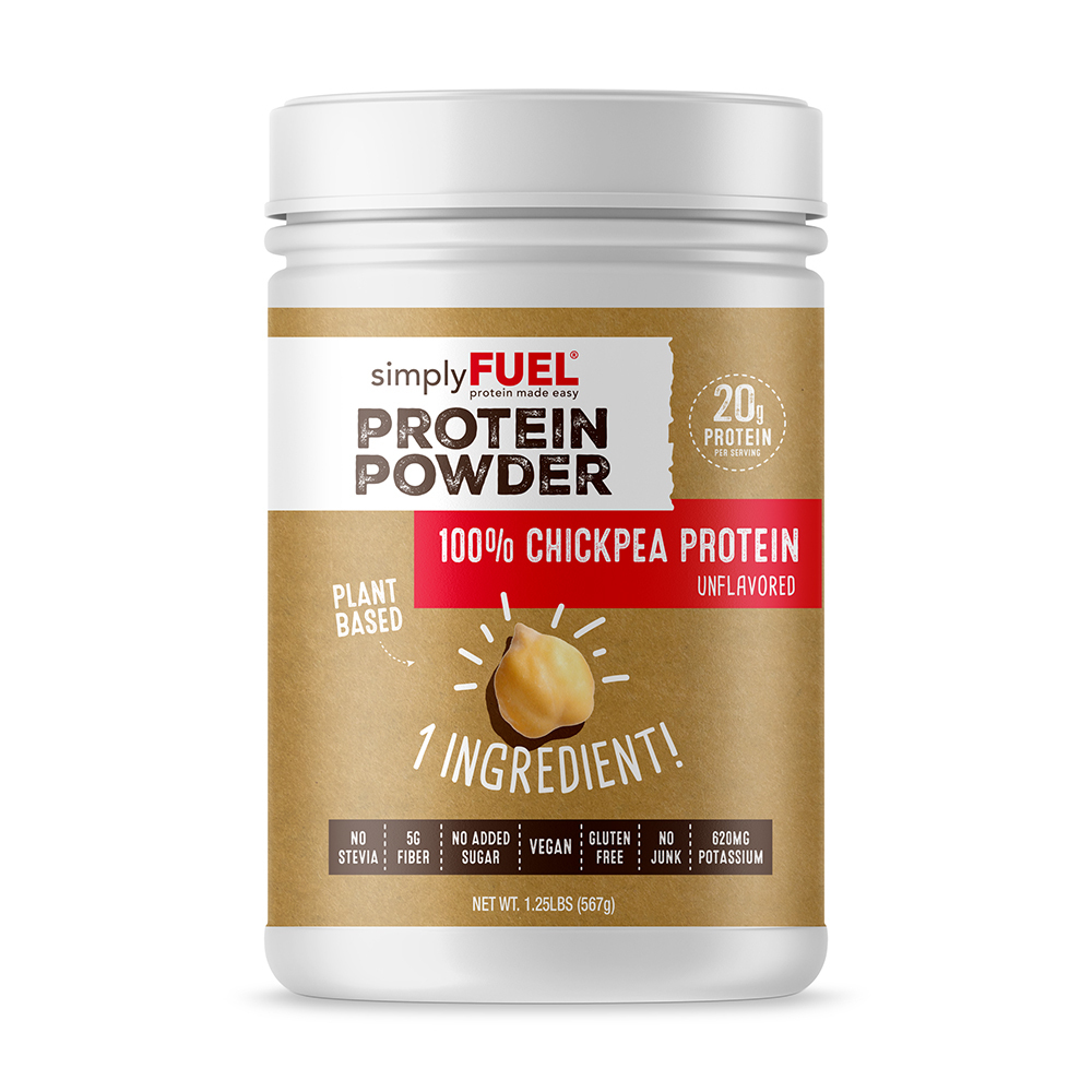 simplyFUEL chickpea protein powder