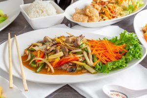 Ginger Stir Fry, Bamboo Penny&rsquo;s