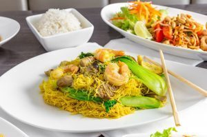 Yellow Sen Mee Noodles, Bamboo Penny&rsquo;s