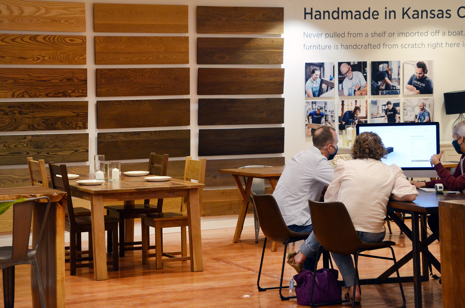 Unruh Furniture at Made in KC Marketplace on the Country Club Plaza