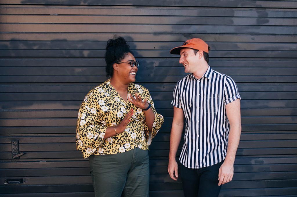 Sam Yates and Chris Meier, Yup Yup Design Studio; Photo by Ann Millington Photography