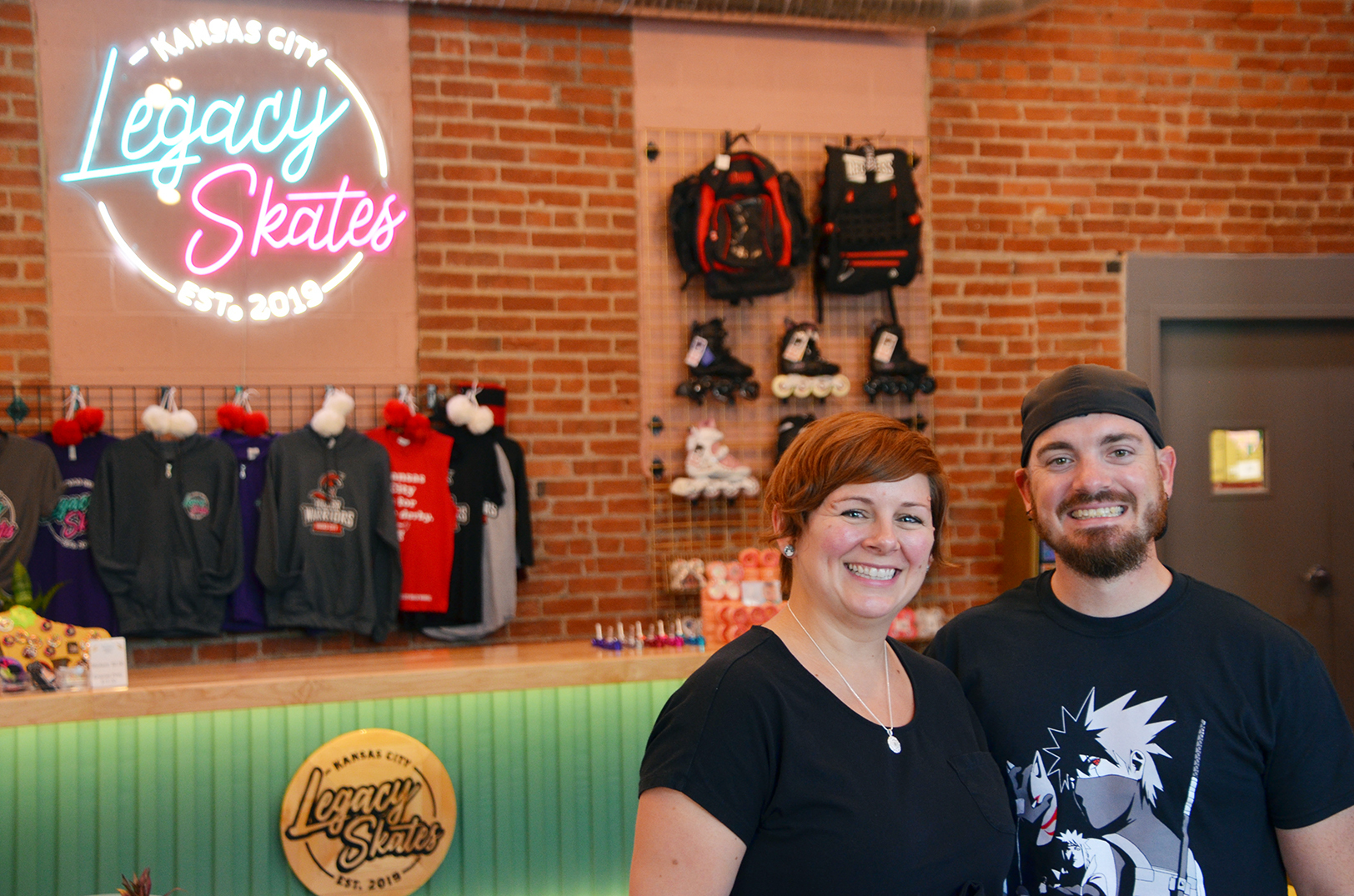 Annie Powell and Luke Powell, Legacy Skates