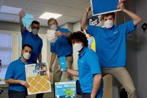 George Tsatsos, Dakota Hendrickson, Carver Gertsberger, Carlos Selva and Johnny Wermers, Filti