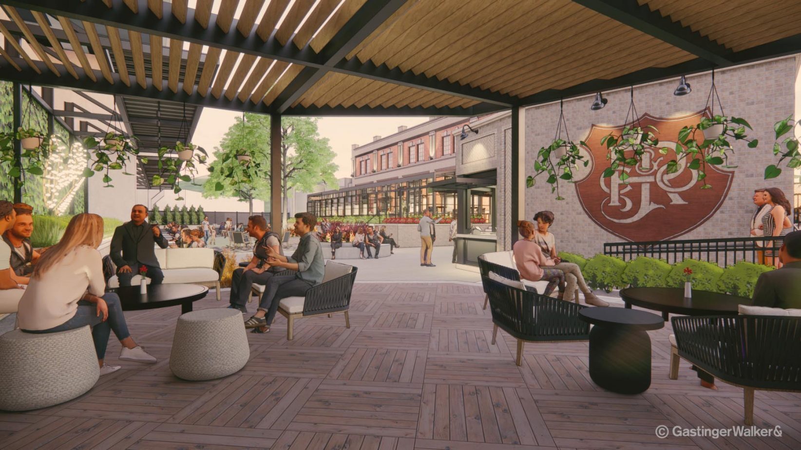 J Rieger Electric Park rendering 01 J. Rieger & Co. Electric Park rendering, GastingerWalker&