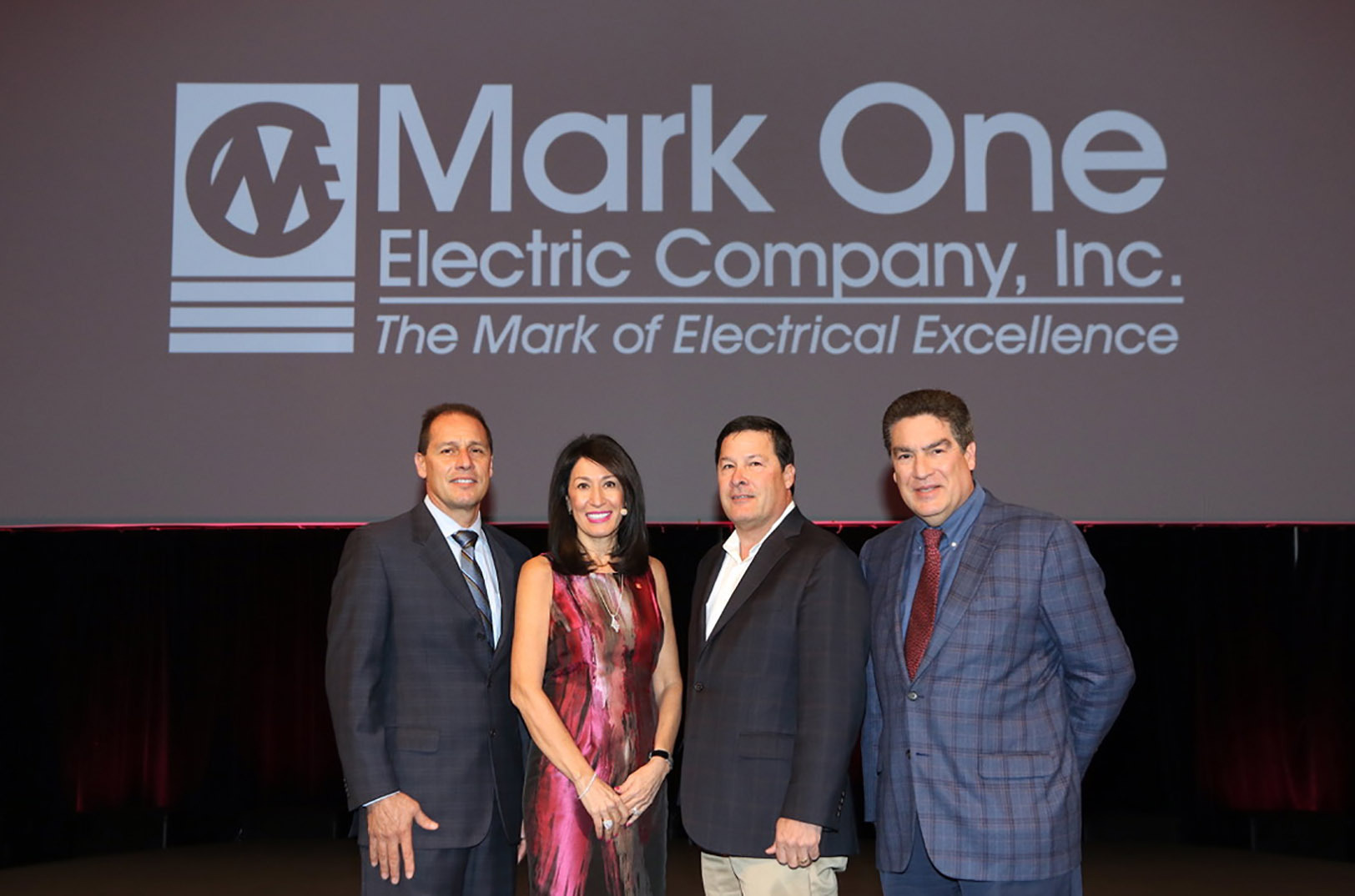 Mark One Leadership Mark One Electric leadership: Tony Privitera, Rosana Privitera Biondo, Carl Privitera II, and Joe
