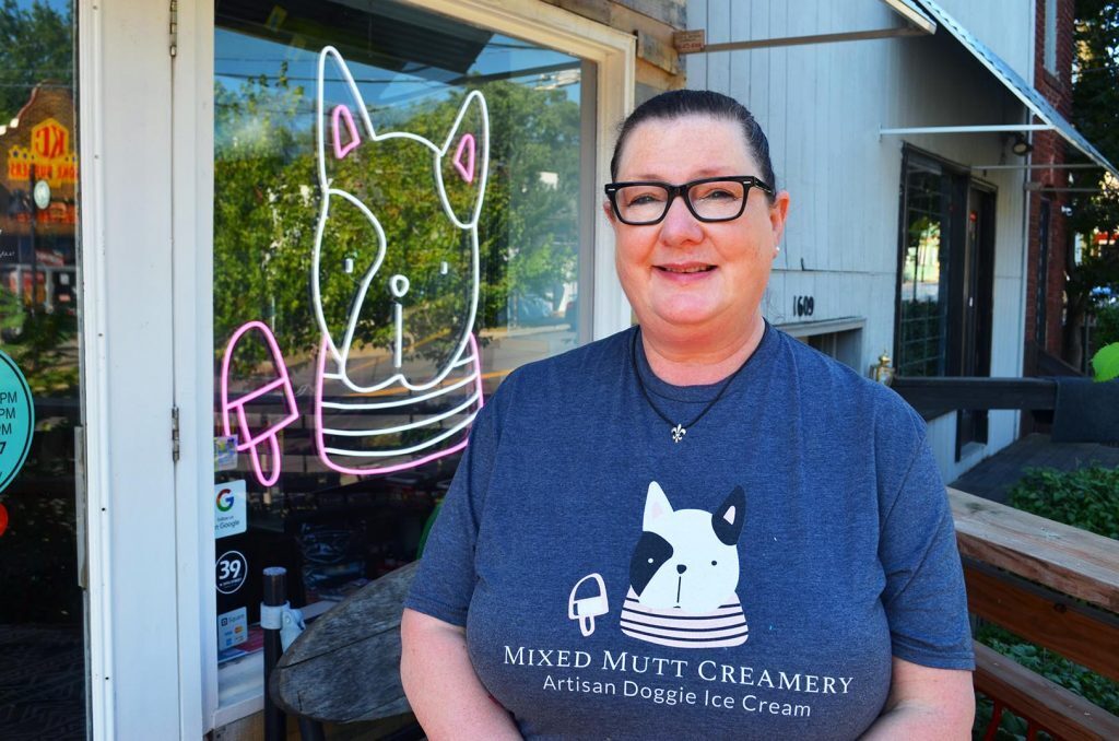 Sherri Corwin, Mixed Mutt Creamery, Midtown location