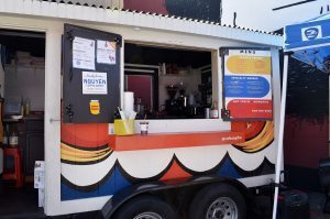 Cafe Cà Phê popup outside Sequence in the Crossroads Arts District