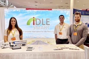 Idle Smart team: Kaley Lester, Brayden Jensen and Andrew Smith