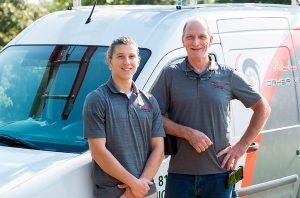 Justin Smith and Dan Millman, All Clear Dryer Vent Cleaning