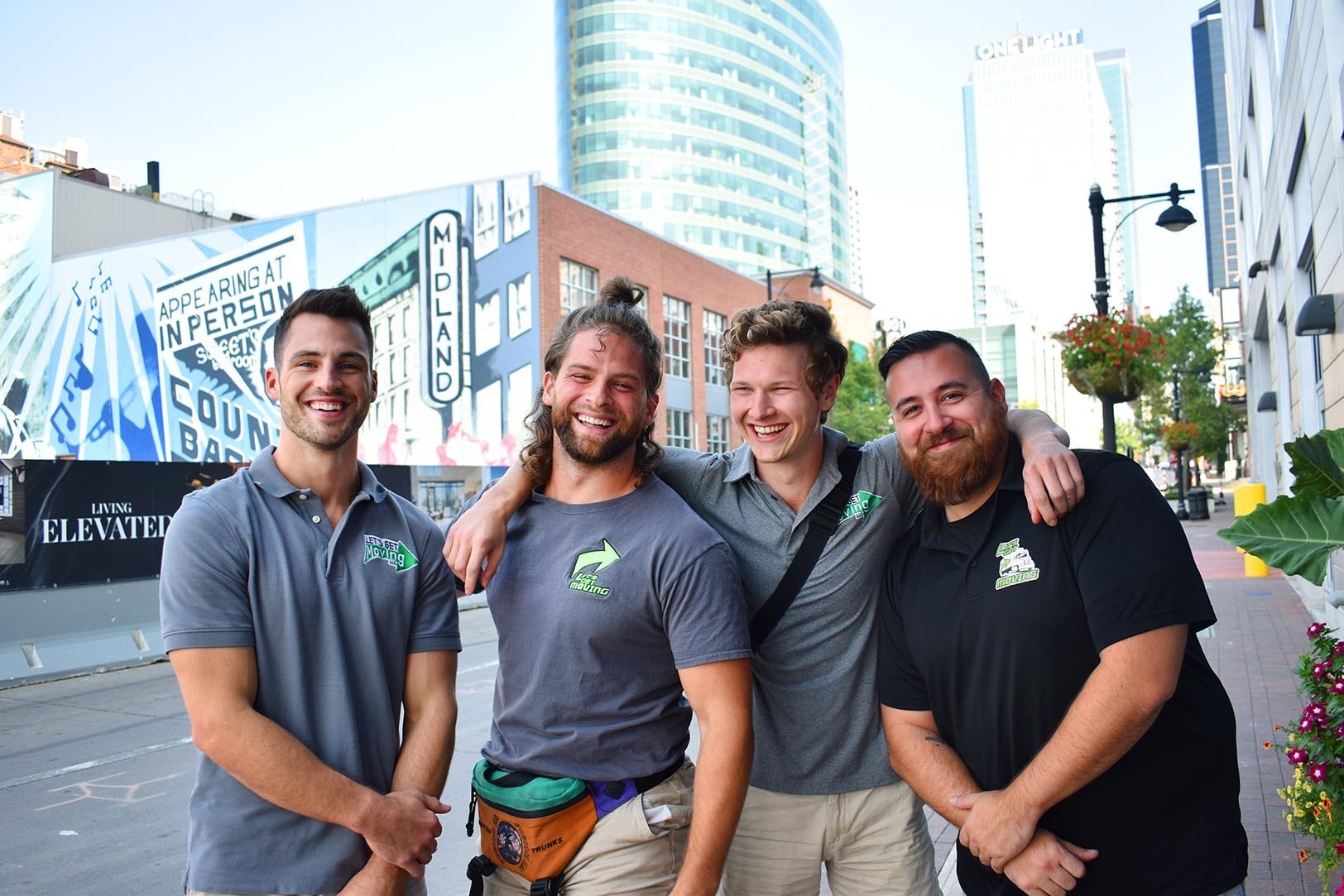 Chase Higgins, Stephen Lomas, Kyle Allen and Desi Kraus, Let's Get Moving