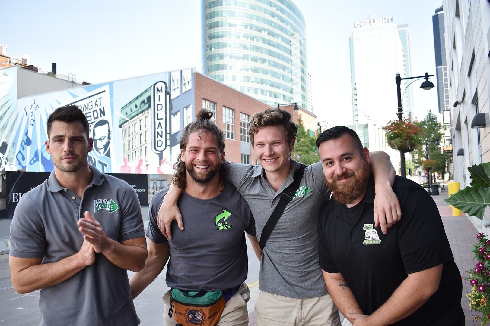 Let's Get Moving 02 Chase Higgins, Stephen Lomas, Kyle Allen and Desi Kraus, Let's Get Moving