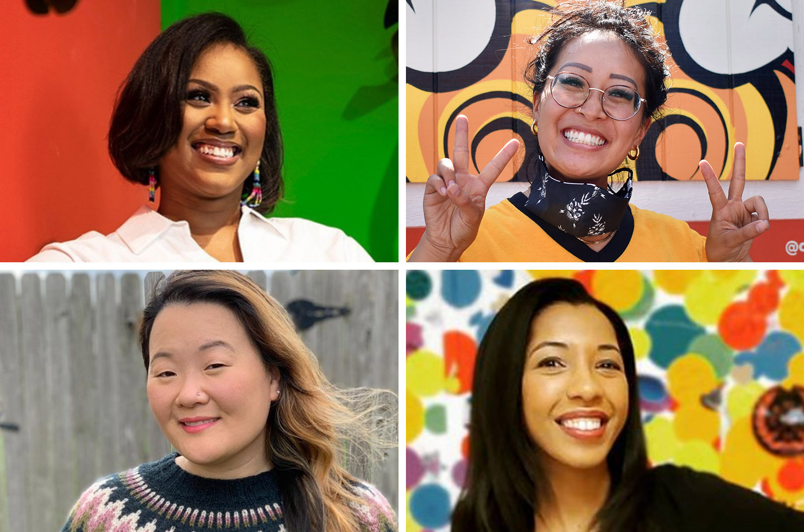 Fresh Factory KC, India Wells-Carter; Cafe Cà Phê, Jackie Nguyen; Heart and Seoul, Rachel Cayetano; Peak Roofing - Mechanical, Jade Teixeira