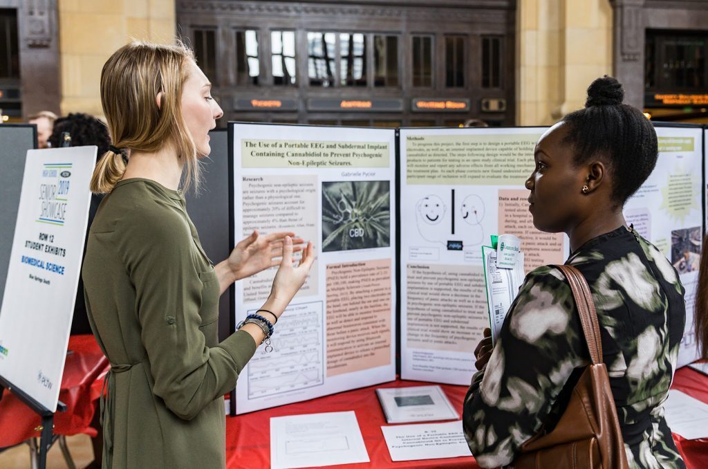 The Innovator Awards recognize innovativeness and marketability of project ideas in Project Lead The Way's biomedical science and engineering capstone courses. (File photo by Charles Maples)