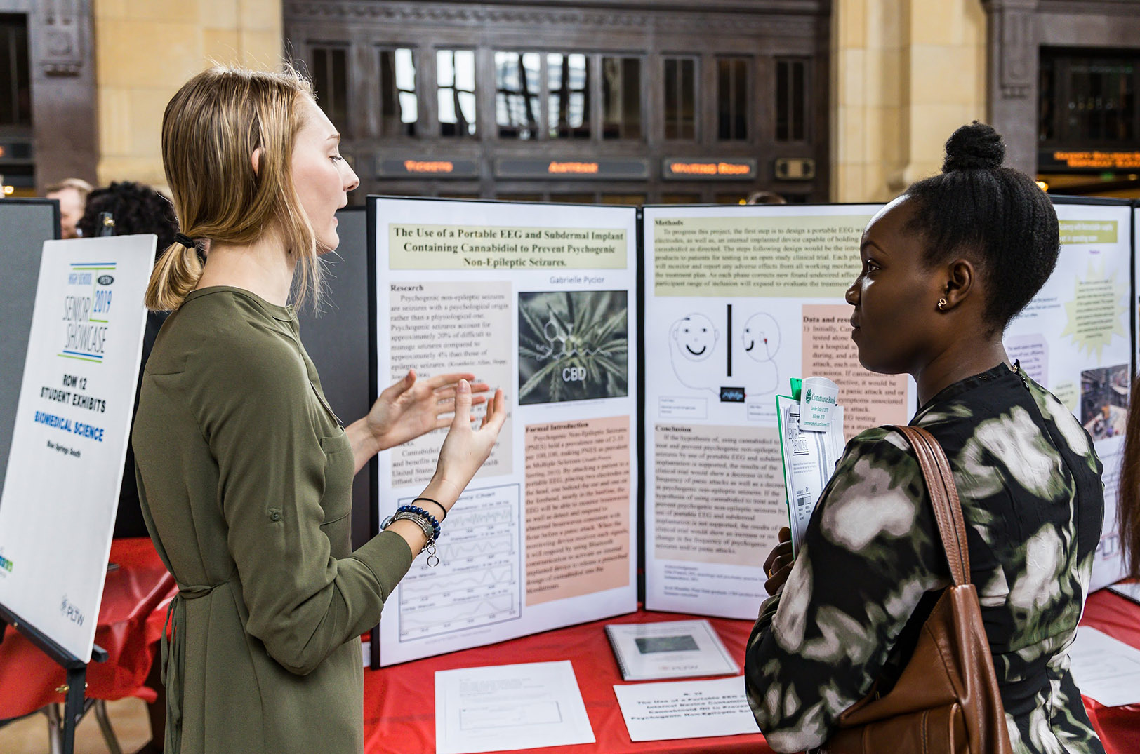 The Innovator Awards recognize innovativeness and marketability of project ideas in Project Lead The Way's biomedical science and engineering capstone courses. (File photo by Charles Maples)