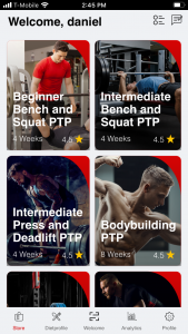 Stratfit screenshot 02