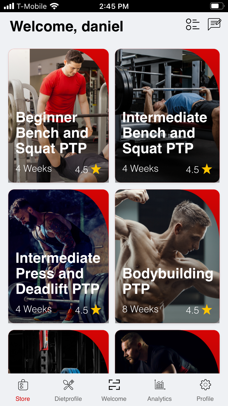 Stratfit screenshot 02