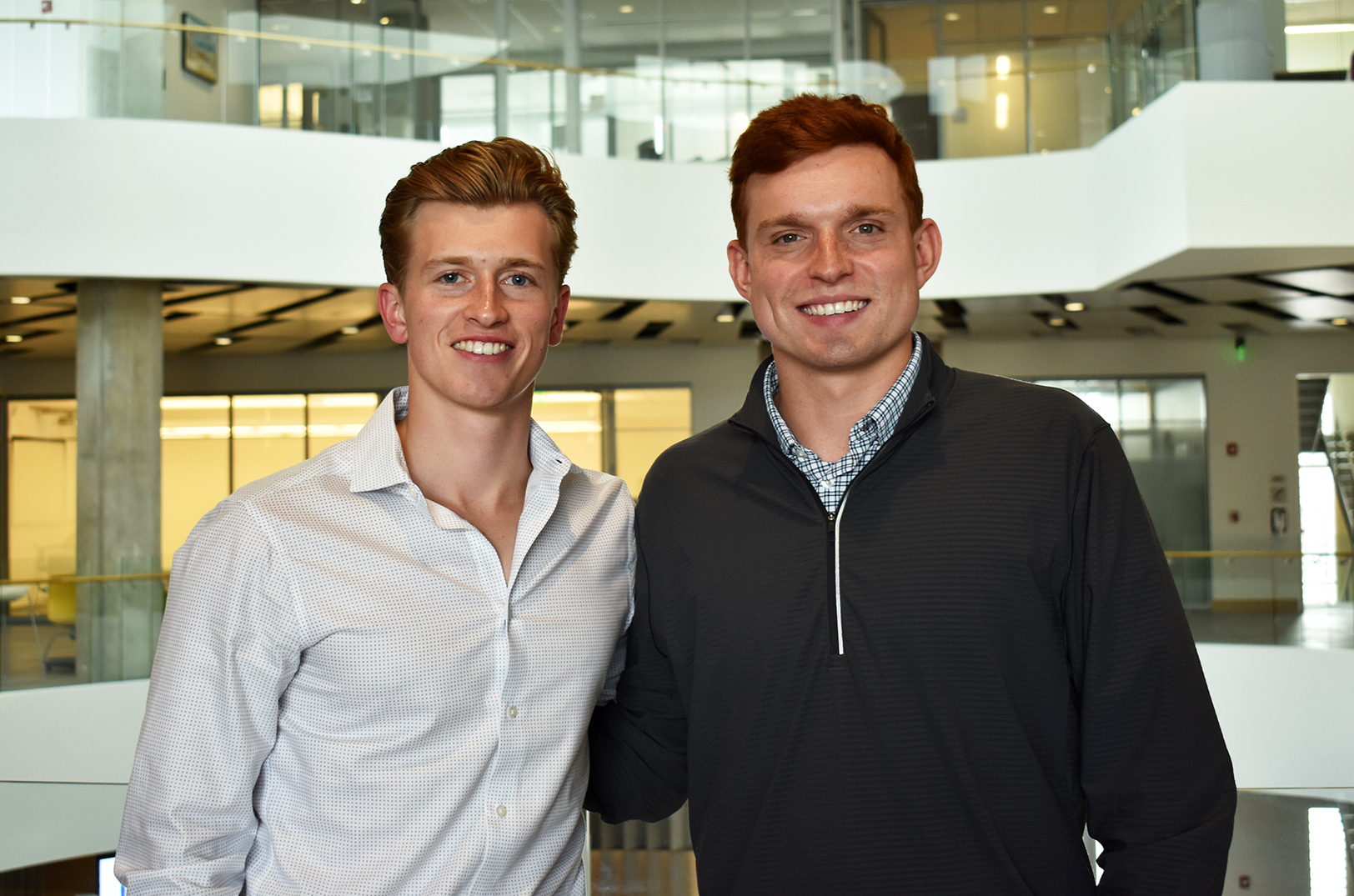 Carson Lujin and Brian Baker, AACE Venture Fund, University of Missouri
