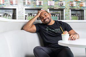 Isaac Collins, Yogurtini; Photo by Scott Suchman