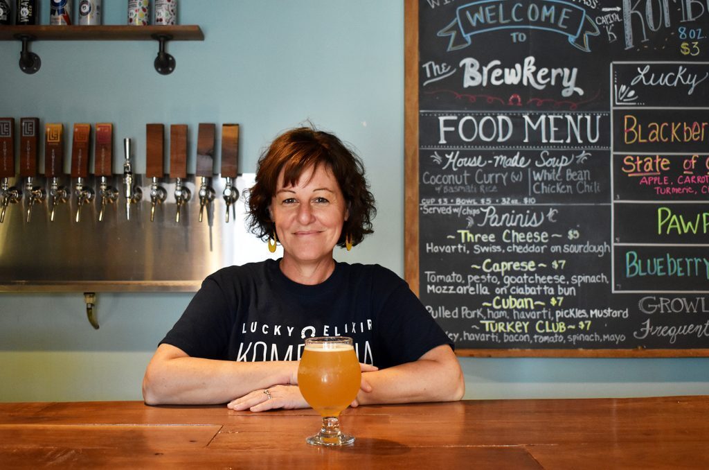 Amy Goldman, The Brewkery, Lucky Elixir kombucha