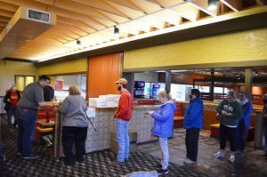 Don Chilitos 03 Customers line up Dec. 22 for pre-ordered copies of "Don Chilito’s Secret Recipes book"