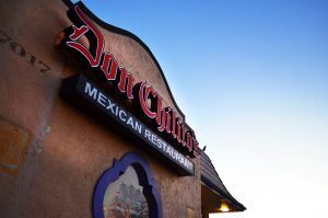 The sun sets on Don Chilitos Dec. 22