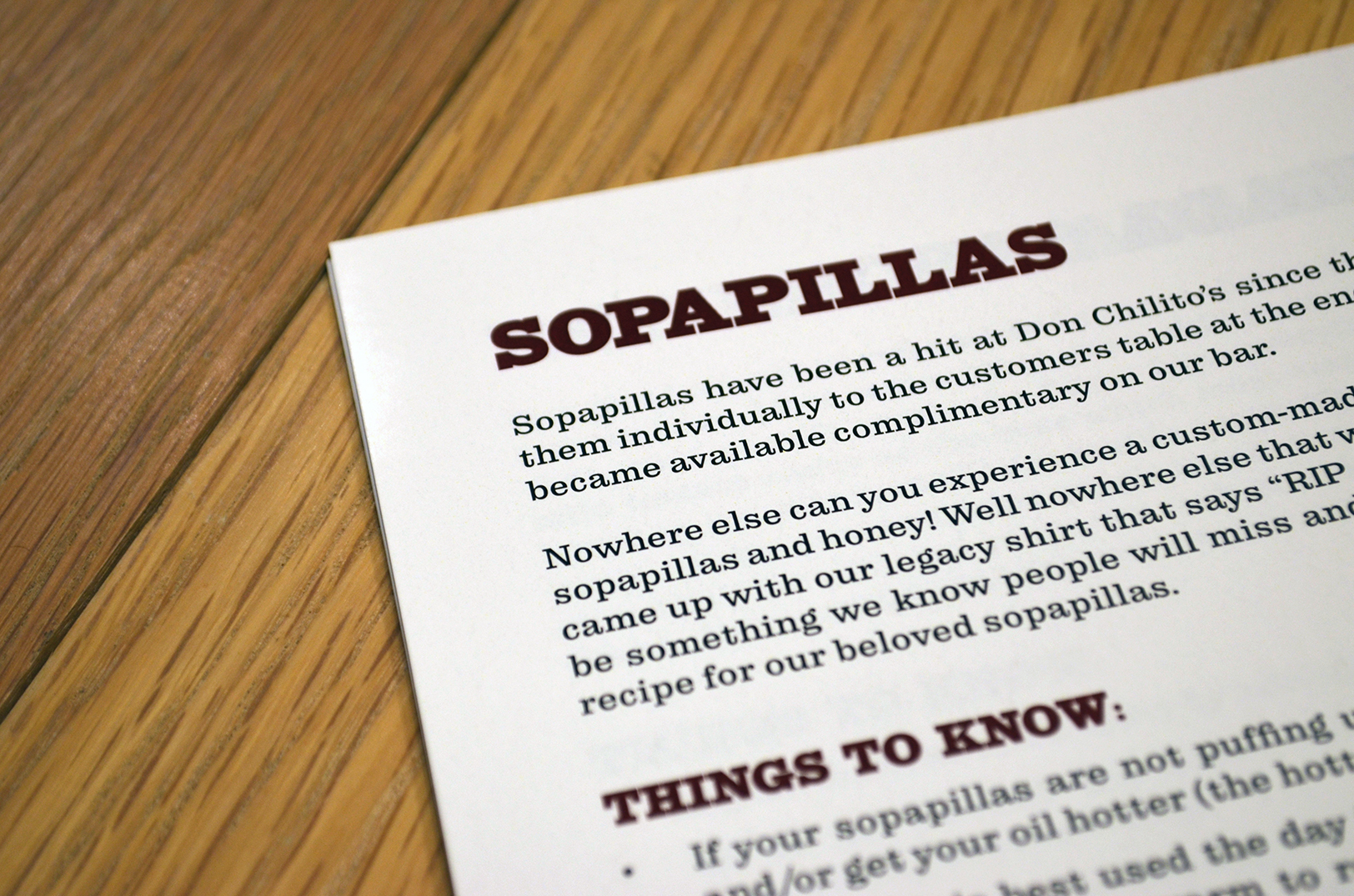 Don Chilitos 17 Don Chilito’s Secret Recipes book