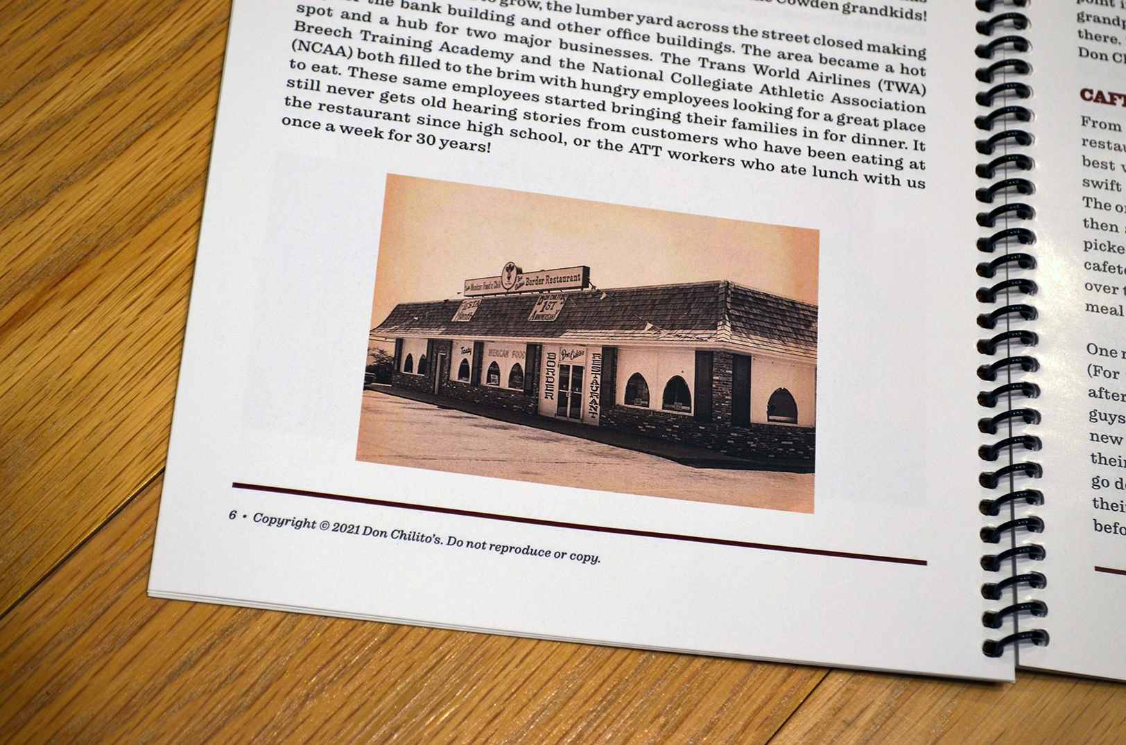 Don Chilitos 18 Don Chilito’s Secret Recipes book