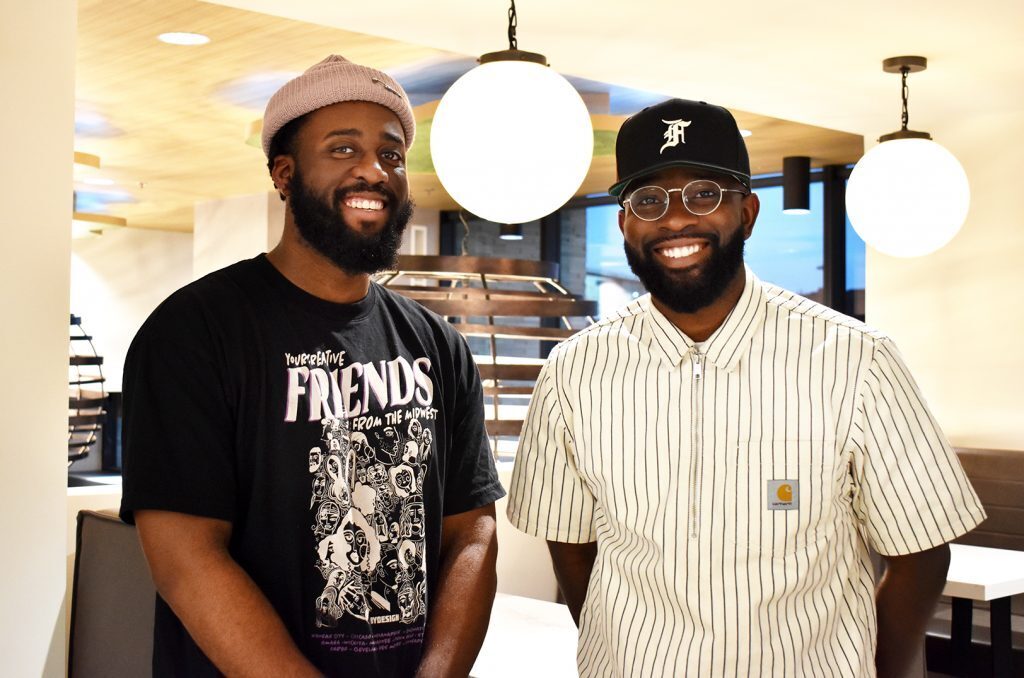 Muenfua Lewis and Justin Ikerionwu, By Design