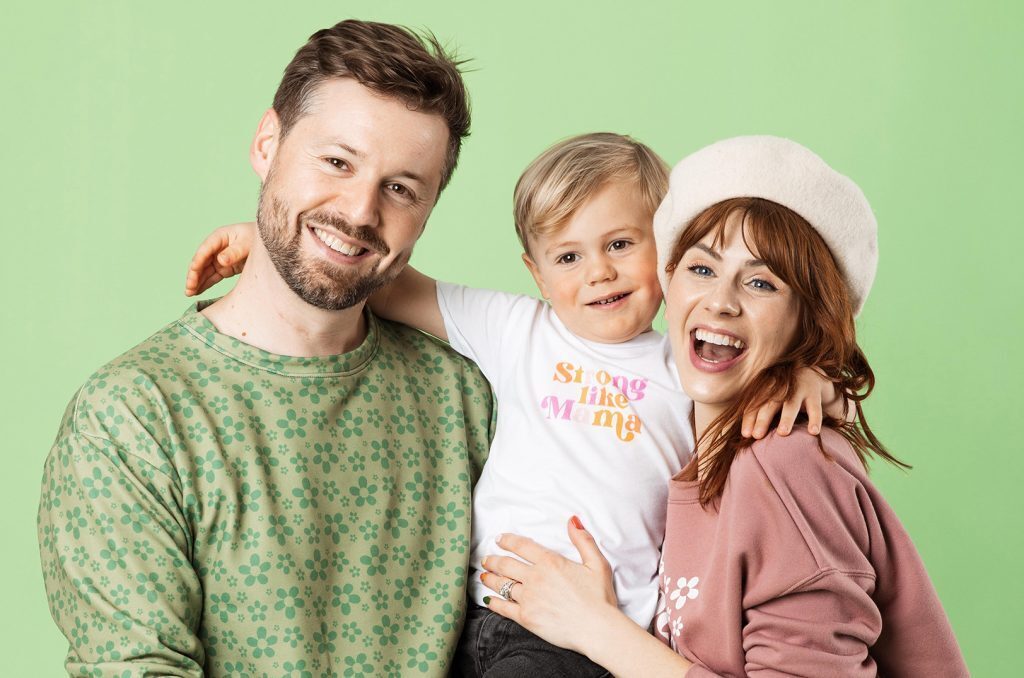 Andy, Arlo, and Molly Heise, GoGoBloom