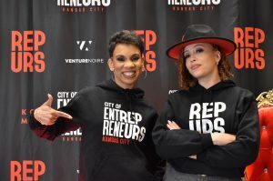 Nia Richardson, KC Bizcare, and Emma Willis, Venture Noire