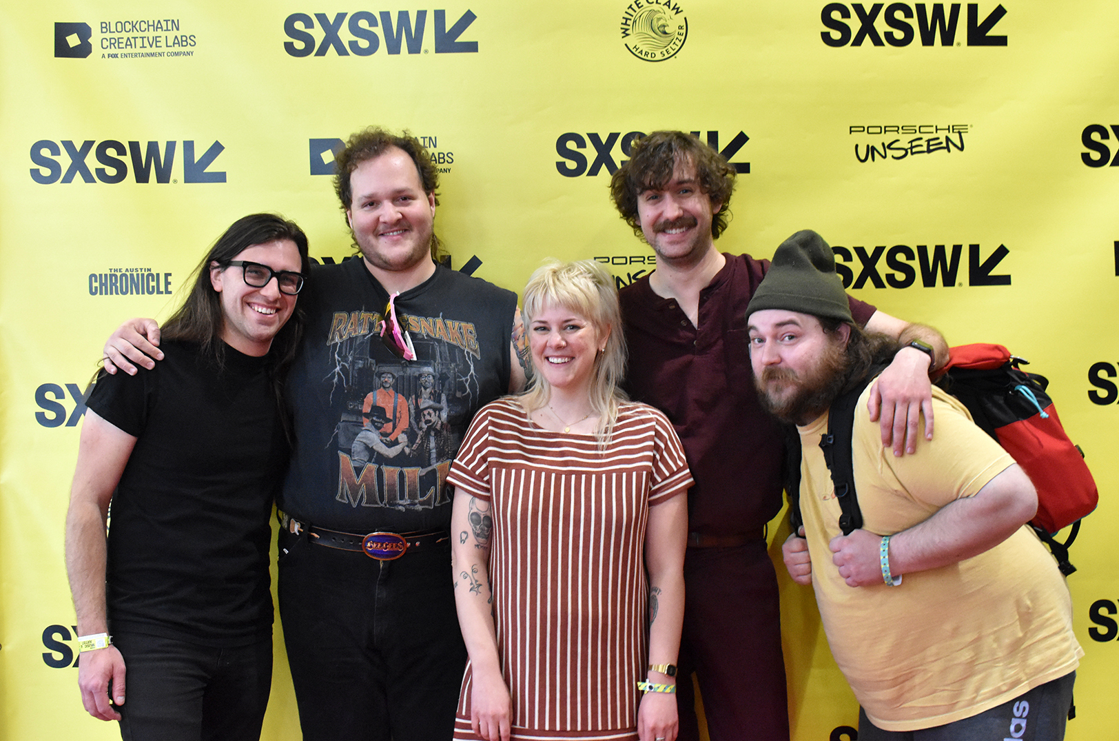Dreamgirl band members in Austin for SXSW; photos by Channa Steinmetz/Startland News