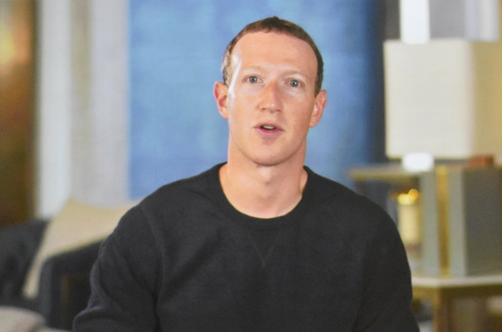Mark Zuckerberg speaks to SXSW attendees at the 2022 conference in Austin