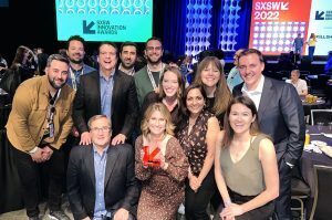 Velodyne Lidar team at the SXSW Innovation Awards in Austin