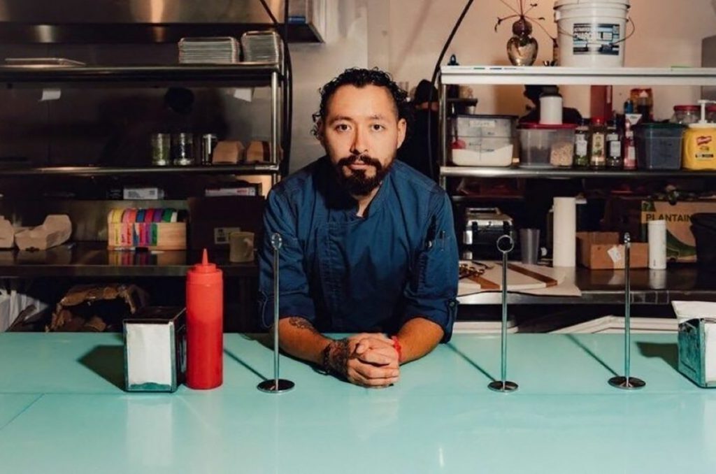 Chef Zaid Renato Consuegra Sauza of Pirate’s Bone Burgers pivoted in the face of the pandemic, turning his original dine-in concept into a carryout-only model; photo courtesy of Pirate's Bone Burgers