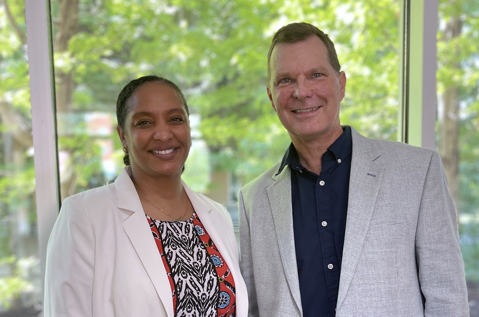 Ghadeer Garcia and Mark Logan, Ally Lab