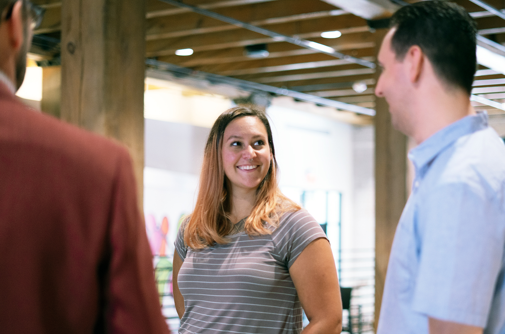 Anna Haney, Noviqu, at the NMotion Growth Accelerator in Omaha in 2022