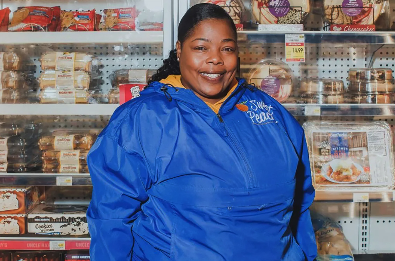 Denisha Jones, Sweet Peaches Cobblers; Photo by Chase Castor, The Kansas City Beacon