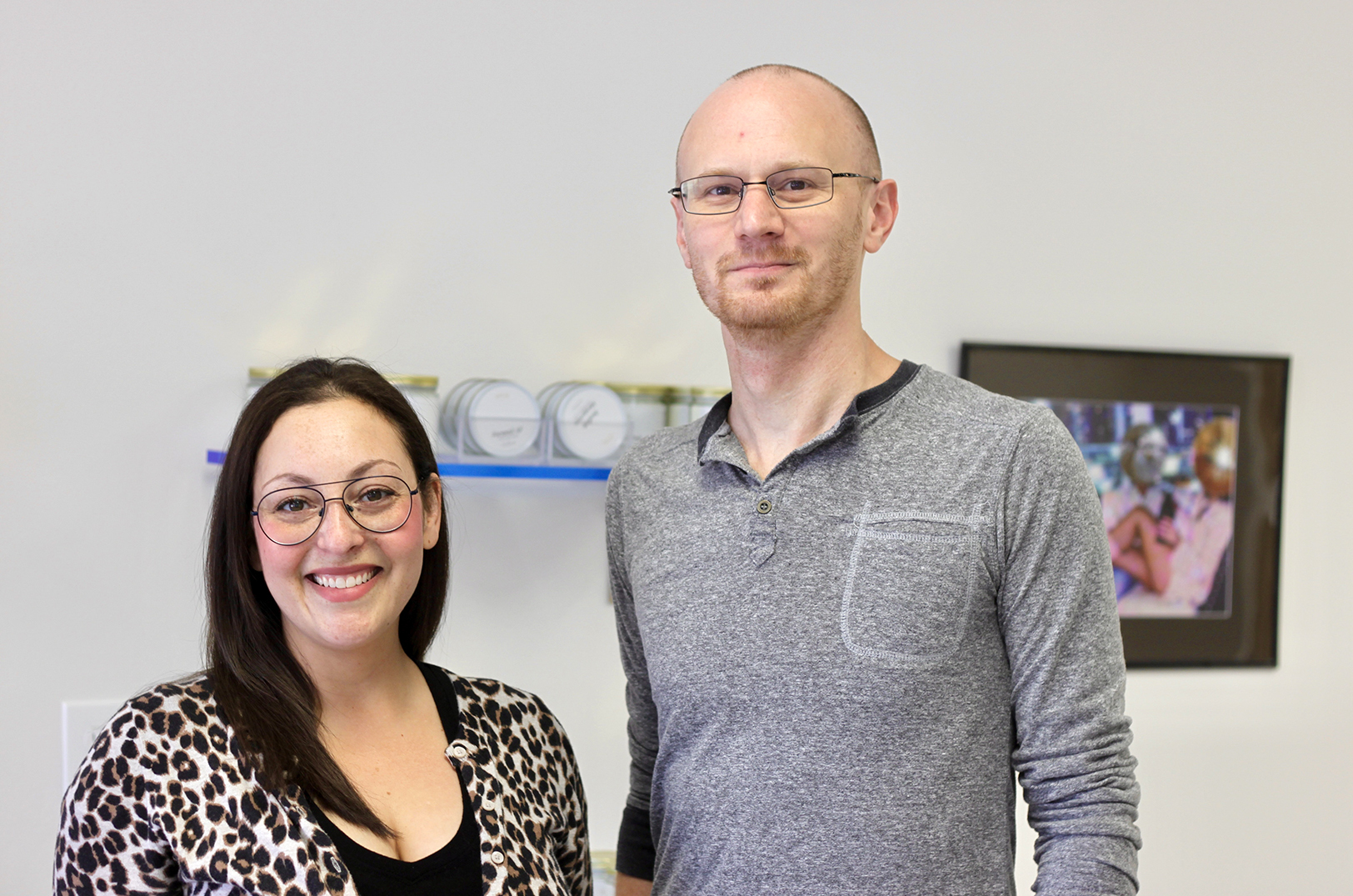 Birdie and David Hansen, Effing Candle Co.