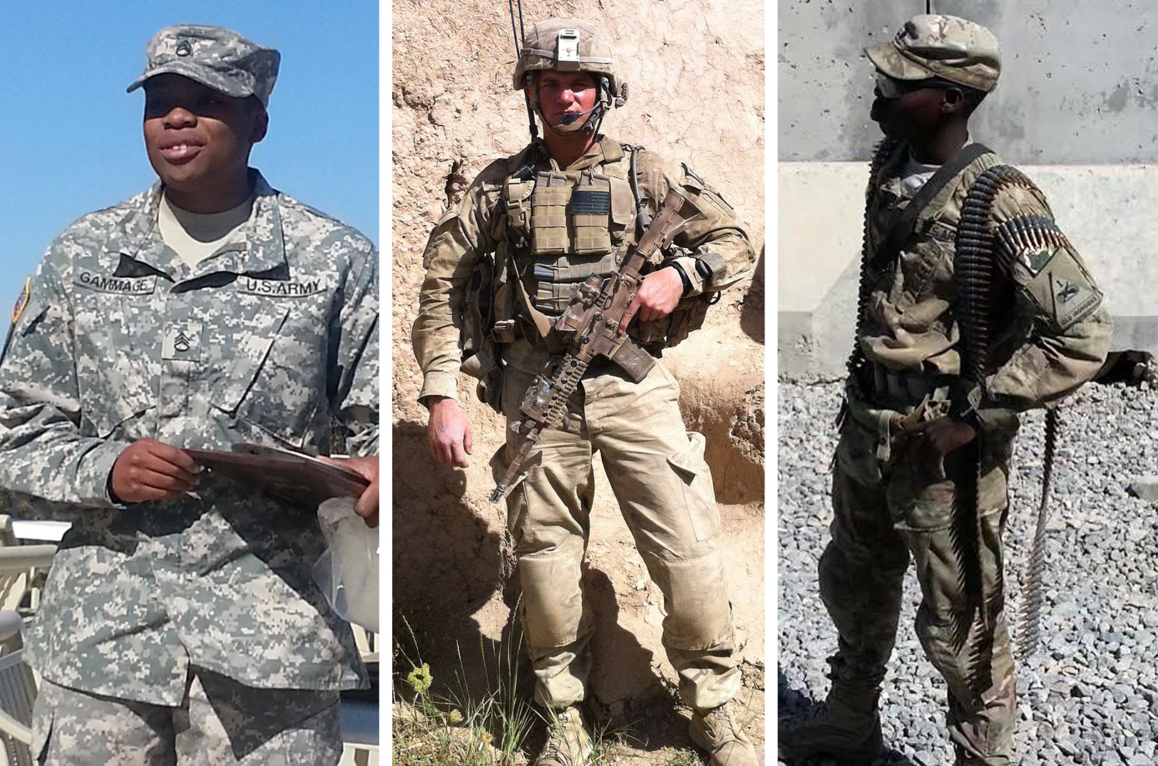 Jannae Gammage, Andrew Potter, and Zachary Oshinbanjo